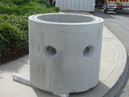 concrete septic round distribution box|locating septic distribution box.